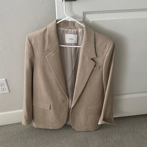 Aritzia Wilfred Beige Blazer for women